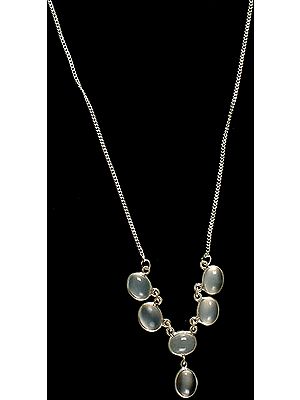 Grey Moonstone Necklace