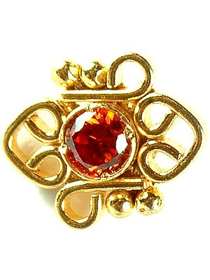 Handcrafted Crafted Nose Ring