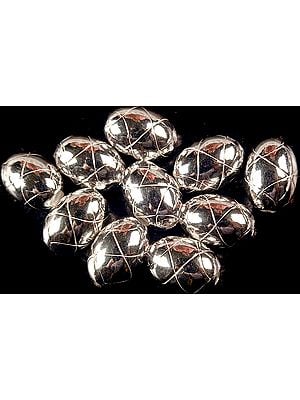 Incised Diamonds Beads (Price Per Piece)