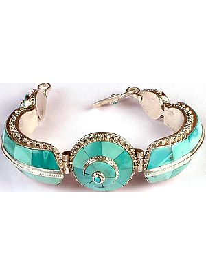 Inlay Turquoise Bracelet