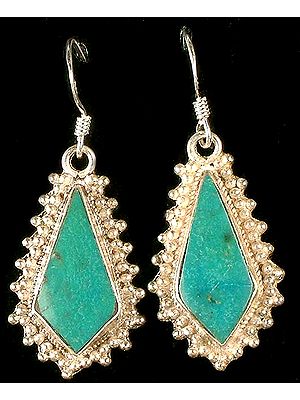 Inlay Turquoise Earrings