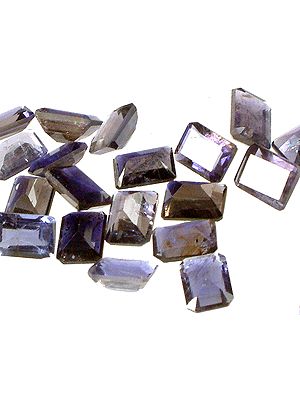 Iolite 7 X 5 mm Octagonals (Price Per 6 Pieces)