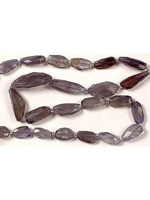 Iolite Faceted Tumbles | Semi-Precious Gemstone Beads