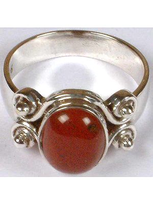 Jasper Oval Ring
