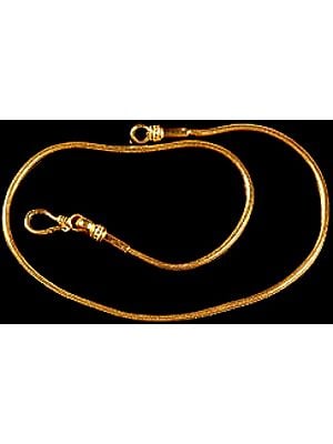 Sterling Gold Plated Snake Chain to Hang Your Pendants On