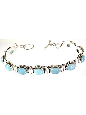 Blue Chalcedony Bracelet