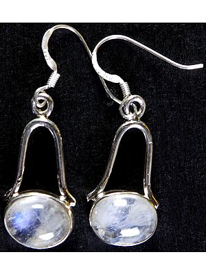 Rainbow Moonstone Earrings