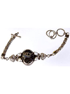 Abalone Bracelet with Pearl
