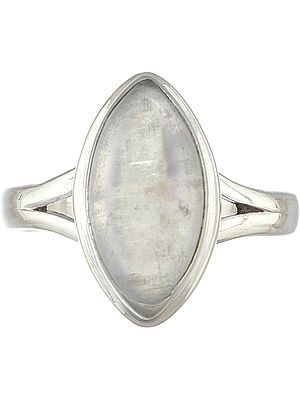 Rainbow Moonstone Ring