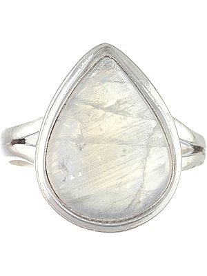 Rainbow Moonstone Ring