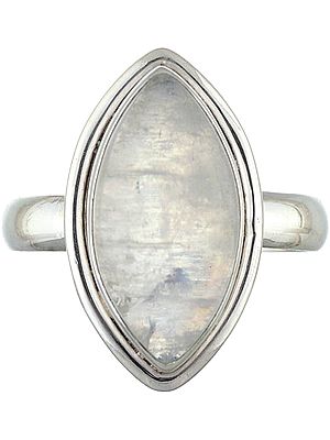 Rainbow Moonstone Ring