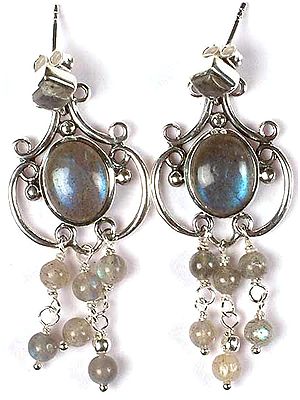 Labradorite Earrings