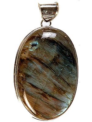 Labradorite Oval Large Pendant