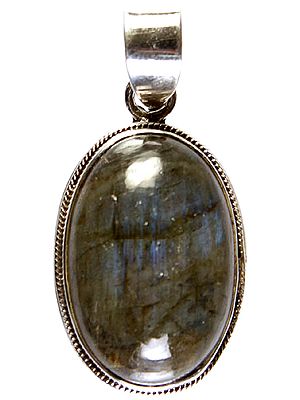 Labradorite Oval Pendant