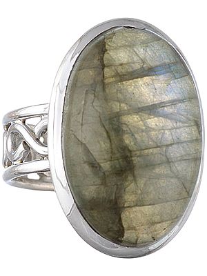 Labradorite Oval Ring