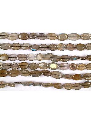 Labradorite Ovals | Semi-Precious Gemstone Beads