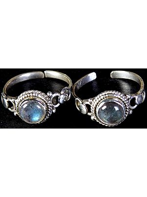 Labradorite Toe Rings (Price Per Pair)