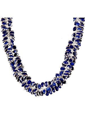 Lapis Lazuli Bunch Necklace