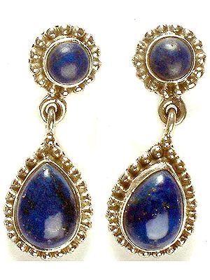 Lapis Lazuli Dangling Earrings
