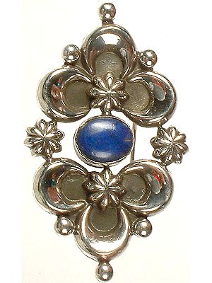 Lapis Lazuli Designer Brooch