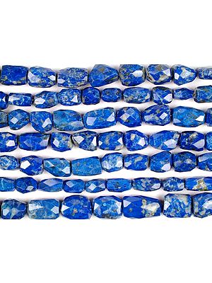 Lapis Lazuli Faceted Tumbles