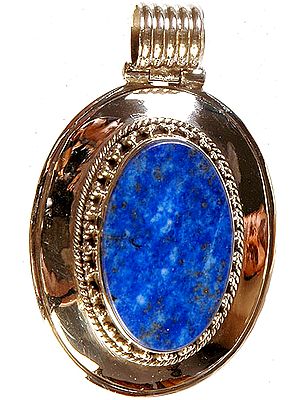 Lapis Lazuli Oval Pendant