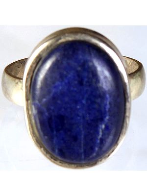 Lapis Lazuli Oval Ring