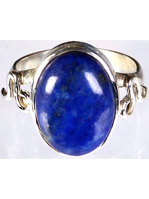 Lapis Lazuli Oval Ring