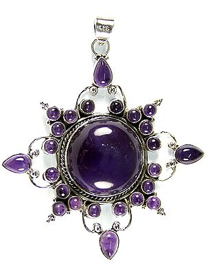 Large Amethyst Pendant