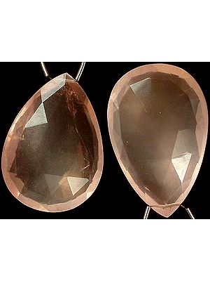 Large Rose Quartz Faceted Briolette
