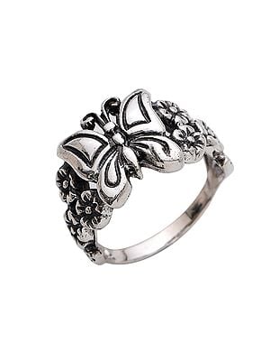 Sterling Silver Butterfly Ring | Sterling Silver Jewelry