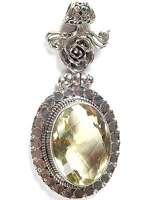 Lemon Quartz Pendant