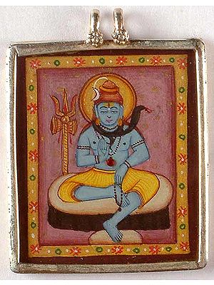 Lord Shiva In Abhaya Mudra