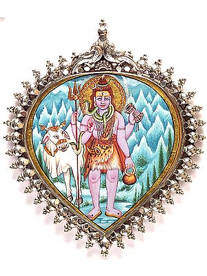 Lord Shiva with Nandi at Kailash