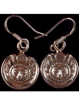 Lord Surya (Sterling Earrings)