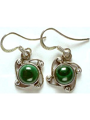 Malachite Earrings