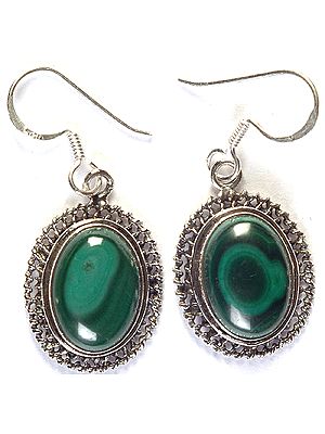 Malachite Earrings