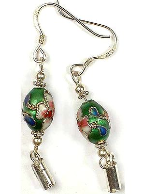 Meenakari Earrings with Dangle