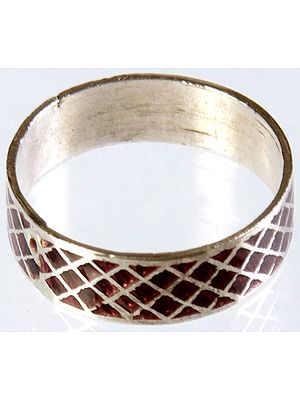 Meenakari Finger Ring