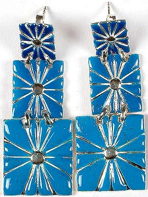 Meenakari Hinged Earrings
