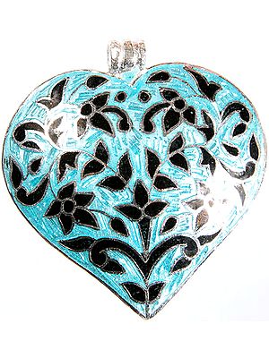 Meenakari Valentine Pendant