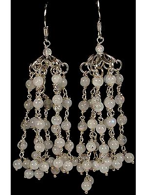 Moonstone Umbrella Chandeliers