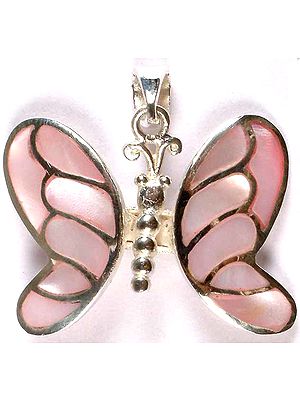 MOP Butterfly Pendant