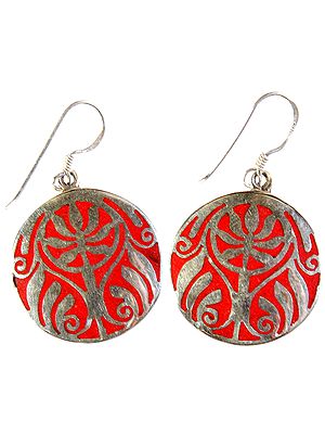 Nepalese Inlay Earrings