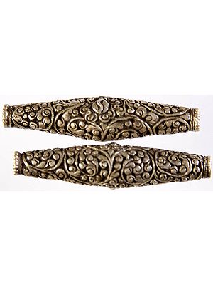 Nepalese Superfine Handcarved Buddhist Goodluck Symbol Beads (Price Per Piece)