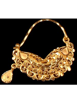 Nose Ring with Dangle