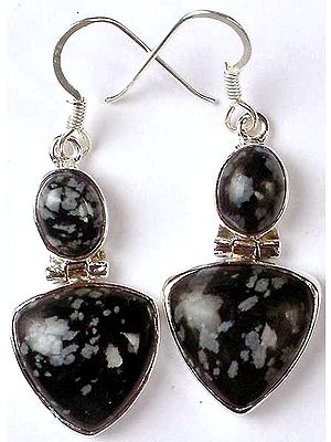 Obsidian Earrings
