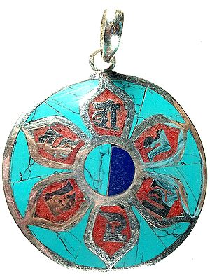 Om Mani Padme Hum Chakra Pendant