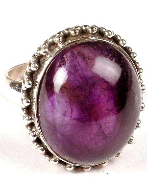 Oval Amethyst Ring