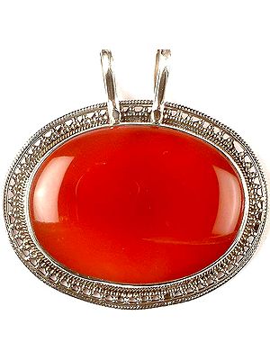 Oval Carnelian Pendant